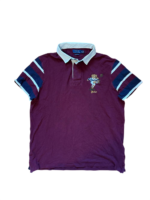 Polo Ralph Lauren Rugby Shirt | Polo Bear | Größe XL | Bordeauxrot