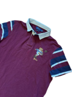 Polo Ralph Lauren Rugby Shirt | Polo Bear | Größe XL | Bordeauxrot – Bild 2