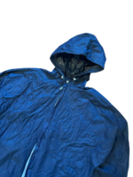 Adidas Windbreaker | 90s Vintage | Größe L | Dunkelblau – Bild 2
