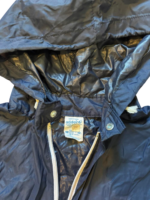 Adidas Windbreaker | 90s Vintage | Größe L | Dunkelblau – Bild 3