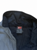 Nike Trainingsjacke | Vintage Y2K | Größe M | Blau Grau Weiß – Bild 3