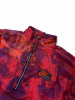 Nike Anorak | 90s All-Over Print | Größe XL | Magenta – Bild 2